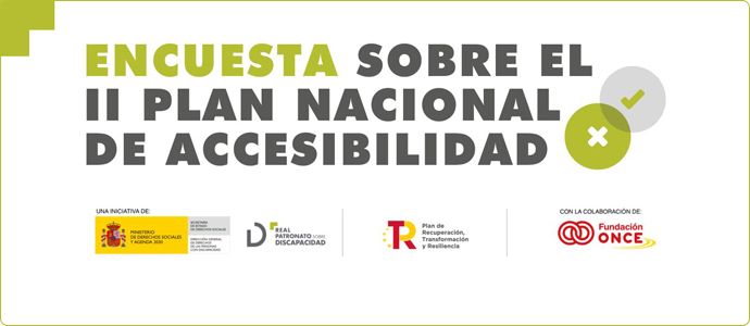 Participa a l’enquesta sobre el II Pla Nacional d’Accessibilitat